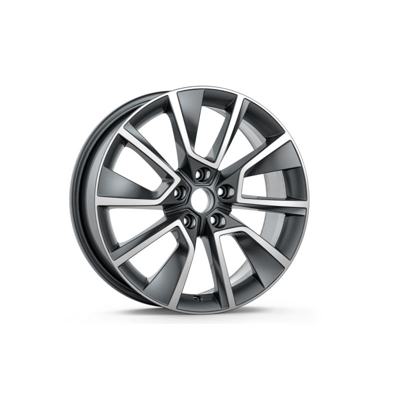 Alu kolo BRAGA 7Jx18 5x112 ET45 - Antracit