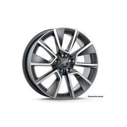 Alu kolo BRAGA 7,0Jx18" 5x112 ET45 - Antracitová metalíza - illustrative
