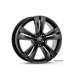 Alu kolo MYTIKAS 7,0Jx18" 5x112 ET45 - Černá metalíza - illustrative