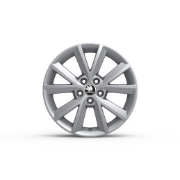 Škoda ANTIA 7x16 5x100 ET46 - Stříbrná metalíza