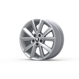 Škoda ANTIA 7x16 5x100 ET46 - Stříbrná metalíza