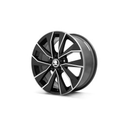 Škoda ITALIA 7x16" 5x100 ET46 - Černá metalíza