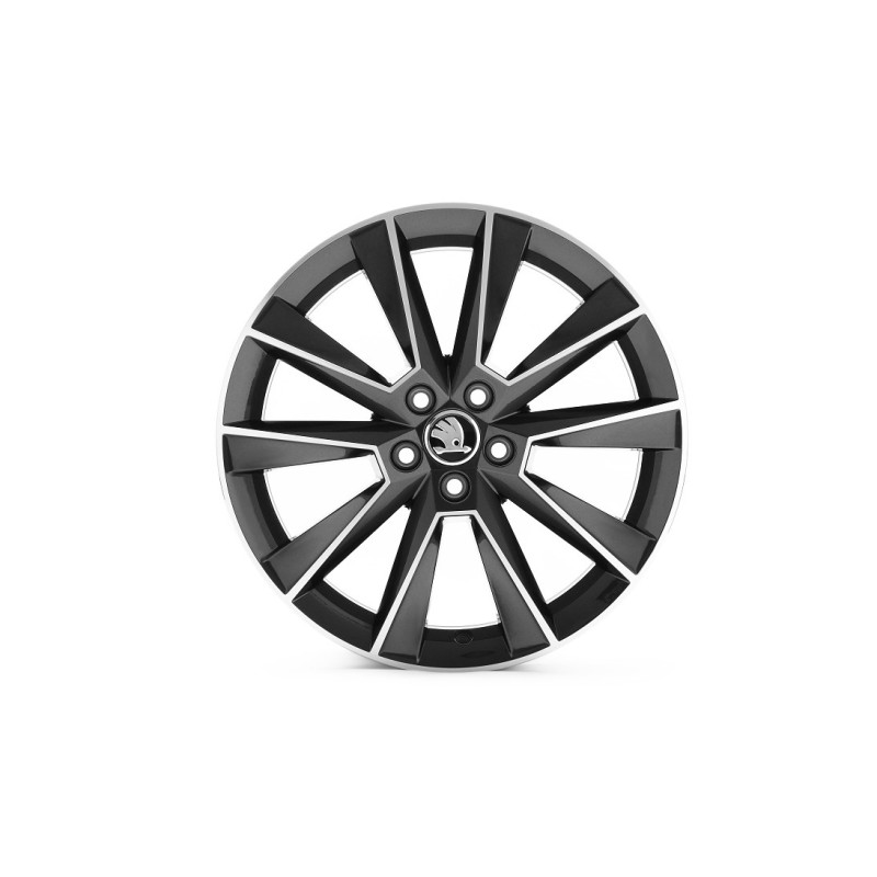 Škoda SAVIO 7x17 5x100 ET46 - Černá metalíza