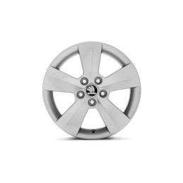 Škoda MATONE 6x15 5x100 ET38 - Stříbrná metalíza