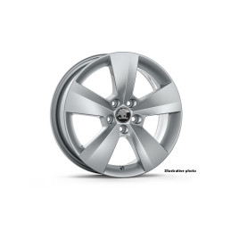 Alu kolo NYOTA 6Jx16 5x100 ET38 - Stříbrná metalíza - illustrative
