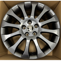 Alu kolo COMET 6,5x16 5x100 ET43 - Antracit metalická - 1