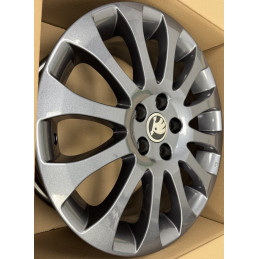 Alu kolo COMET 6,5x16 5x100 ET43 - Antracit metalická - 2